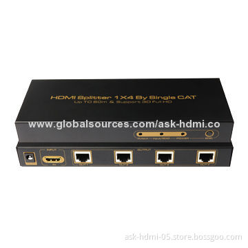 HDMI 1x4 Splitter Over Single Cat 60M